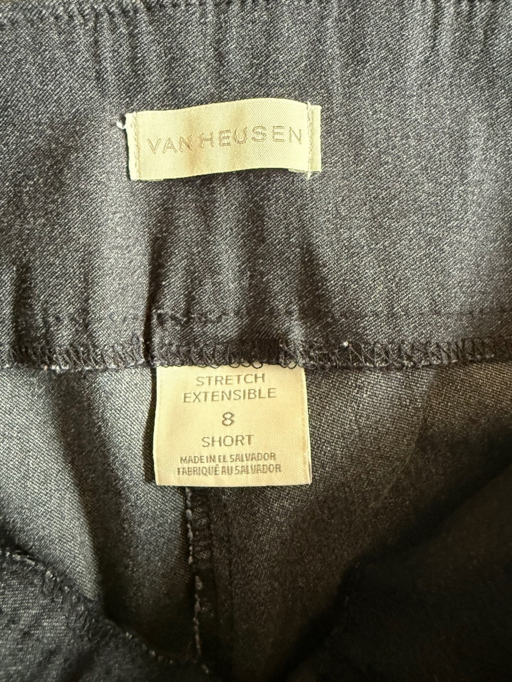 Navy Van Heusen Size 8 Short Pants